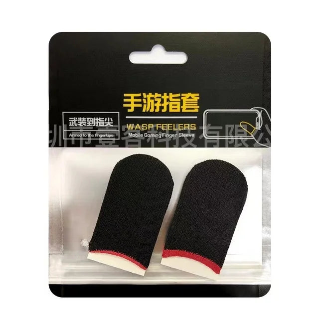 Finger Cover Game Controller For PUBG Sweat Proof Non-Scratch Sensitive Touch Screen Gaming Finger Thumb Sleeve Mobile Gloves