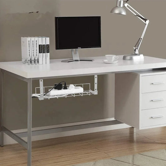 Under Desk Cable Management Tray Cable Organizer for Wire Management Metal Wire Basket Tray for Desks, Offices factory