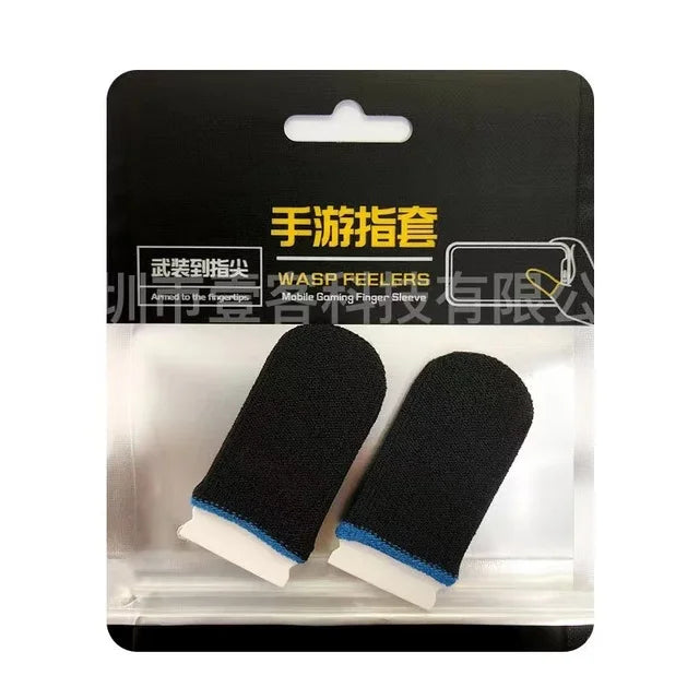 Finger Cover Game Controller For PUBG Sweat Proof Non-Scratch Sensitive Touch Screen Gaming Finger Thumb Sleeve Mobile Gloves