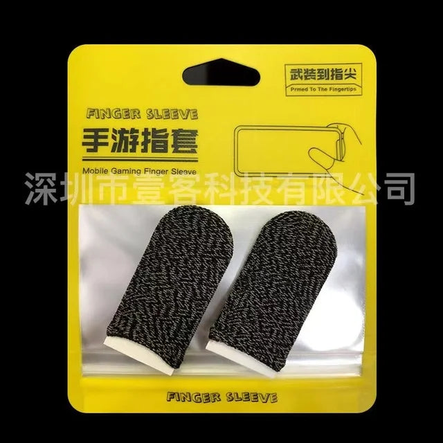 Finger Cover Game Controller For PUBG Sweat Proof Non-Scratch Sensitive Touch Screen Gaming Finger Thumb Sleeve Mobile Gloves