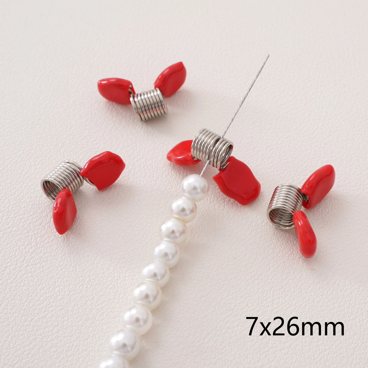 1pcs Bead Stopper Spring Clip Creative Bead Wire End Jewelry Making Tool DIY Bracelet Necklace Tool for Handmade Jewelry
