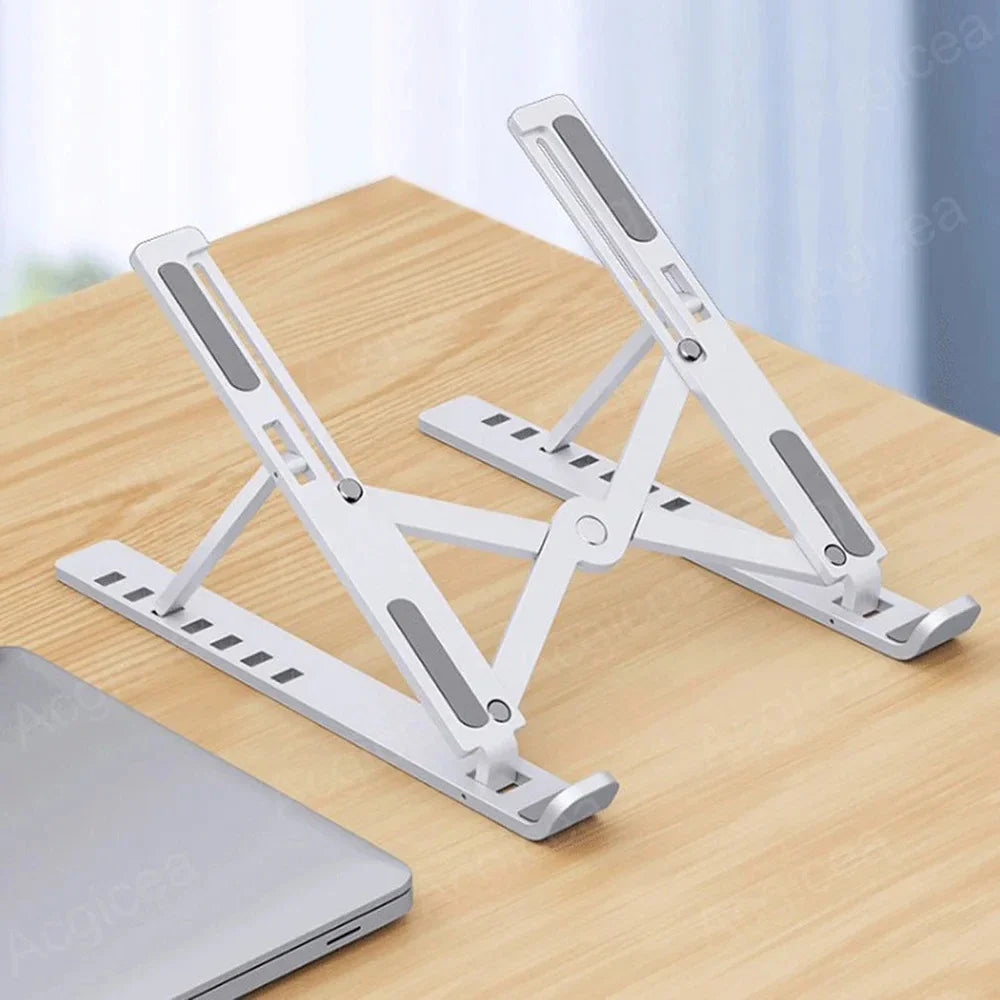 7 Levels Laptop Stand Portable Foldable ABS Tablet Computer for Macbook Apple Air Pro Lenovo Bracket Universal Pad PC Holder