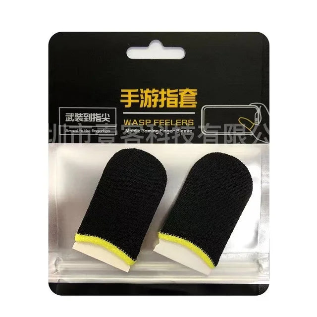 Finger Cover Game Controller For PUBG Sweat Proof Non-Scratch Sensitive Touch Screen Gaming Finger Thumb Sleeve Mobile Gloves