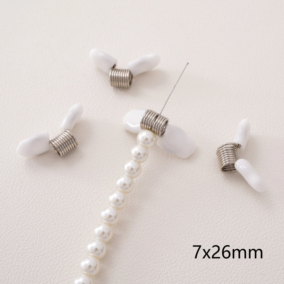 1pcs Bead Stopper Spring Clip Creative Bead Wire End Jewelry Making Tool DIY Bracelet Necklace Tool for Handmade Jewelry