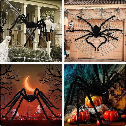 Giant Black Plush Spider