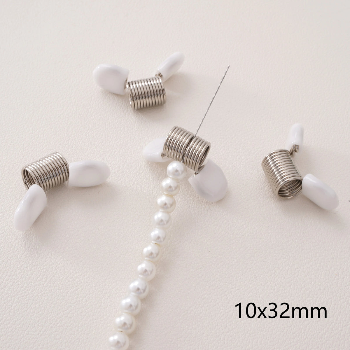 1pcs Bead Stopper Spring Clip Creative Bead Wire End Jewelry Making Tool DIY Bracelet Necklace Tool for Handmade Jewelry
