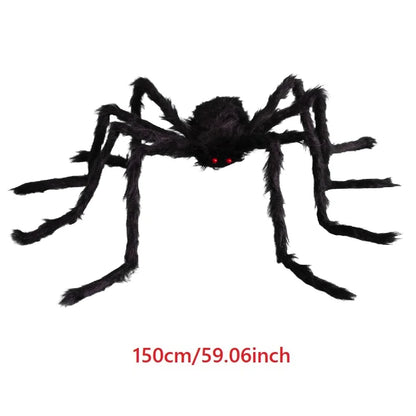 Giant Black Plush Spider