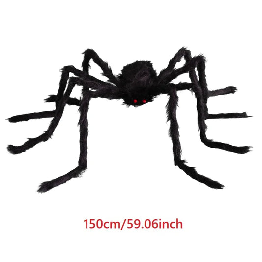 Giant Black Plush Spider