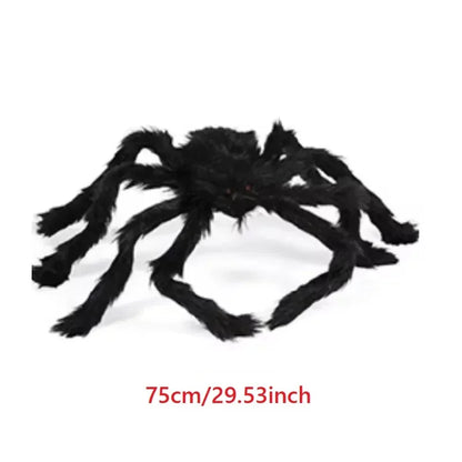 Giant Black Plush Spider